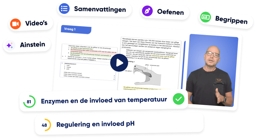 examentraining-biologie Voorbeeld van examentraining biologie. Optimaal biologie oefenen.
